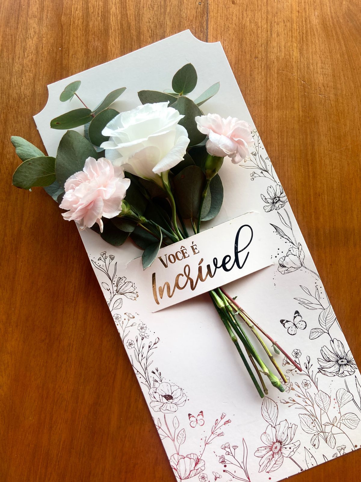 Cartão Floral- (32 cm de altura) - Image 2